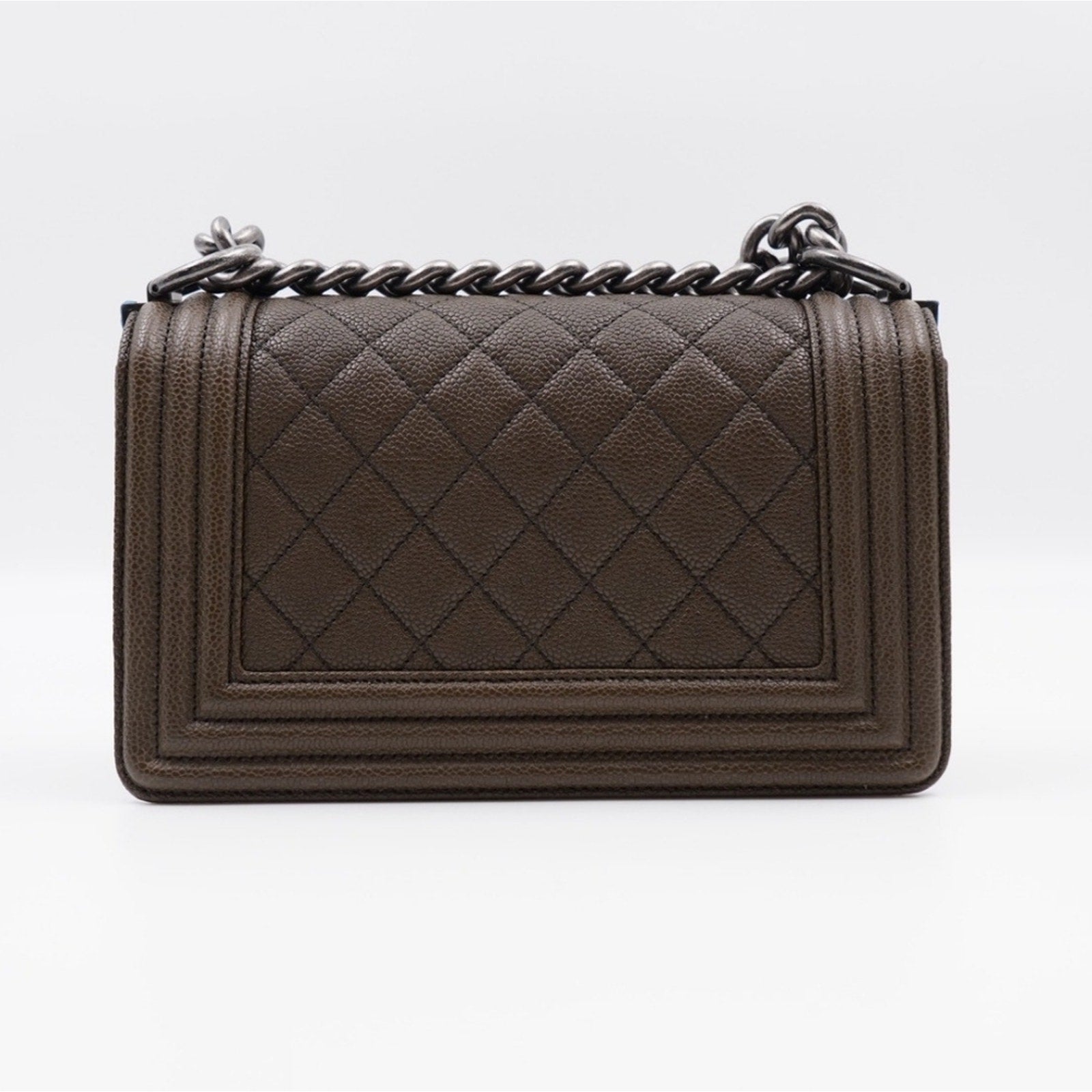 CC25 ❤️ Chanel Caviar Quilted Small Boy Flap