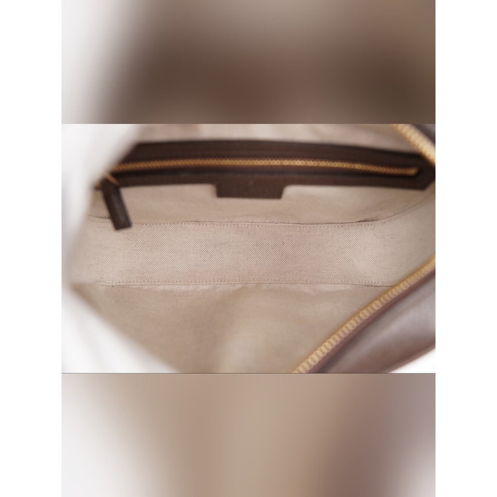 CJ41 ❤️ Gucci GG Supreme Monogram Dollar Calfskin Web Studded  Ophidia