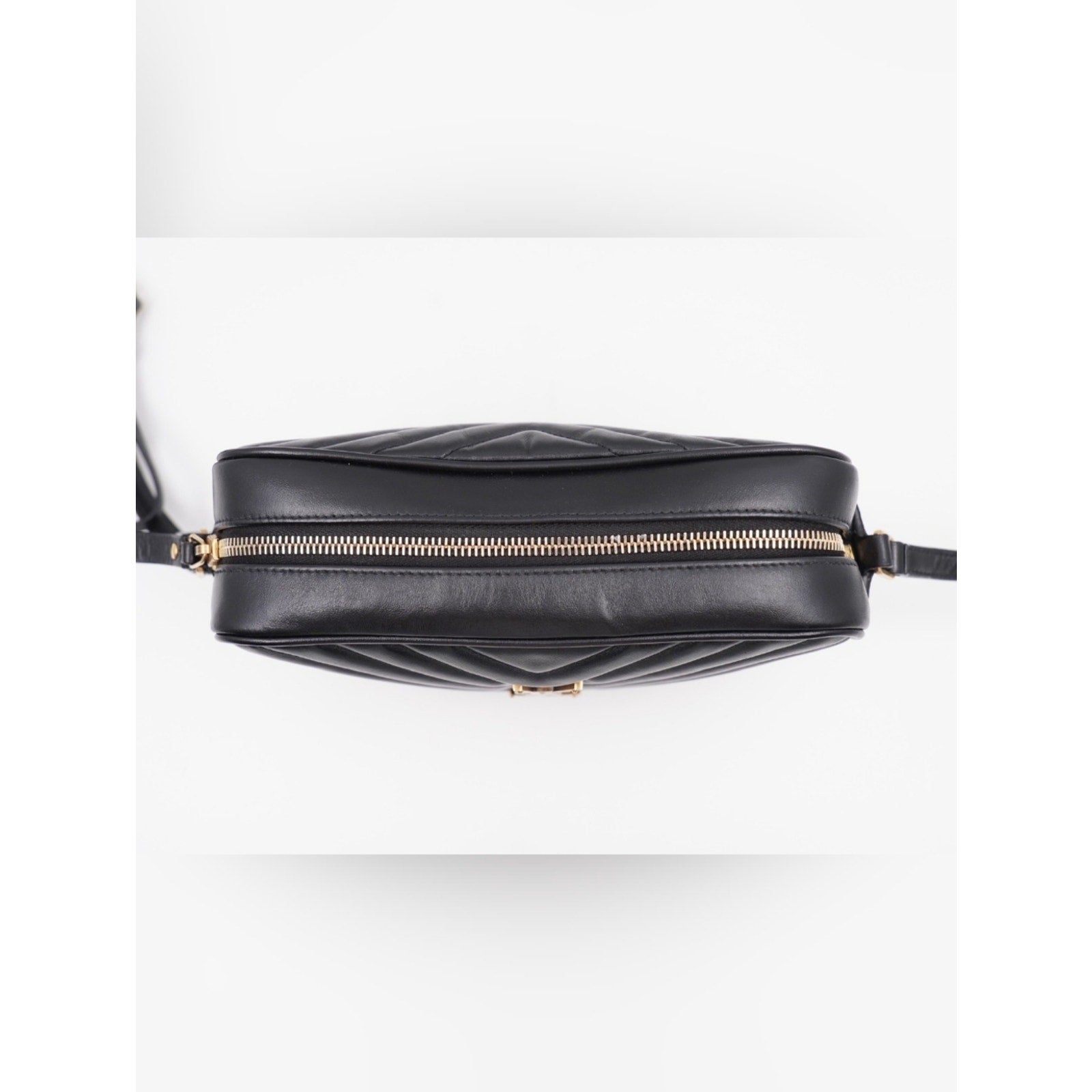 CG40 💗 Saint Laurent Calfskin Matelasse Monogram Lou Camera Bag