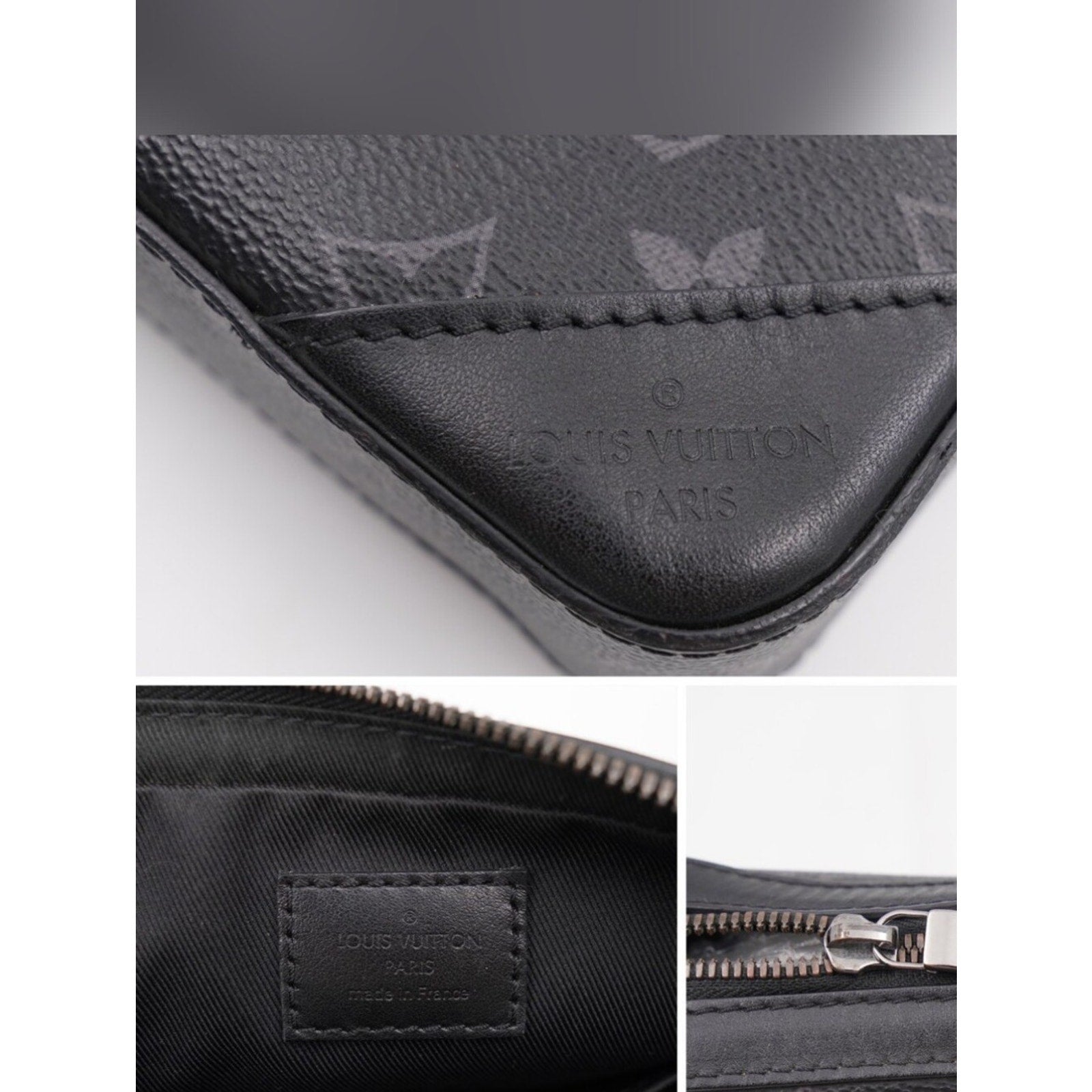 CI25 ❤️ Louis Vuitton Monogram Eclipse Trio Shoulder Bag