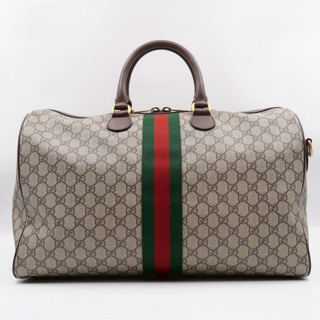 CE36 💟 Gucci GG Ophidia Supreme Savoy medium duffle bag