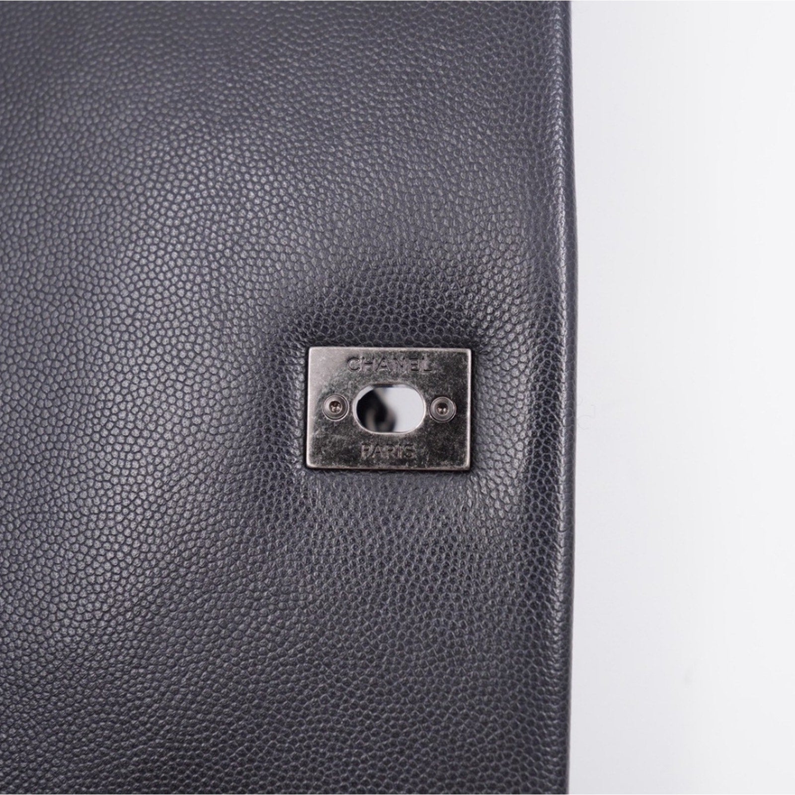 BY09 💕 Chanel Caviar Quilted Small Coco Handle Flap