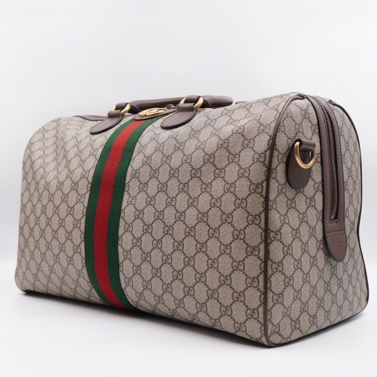 CE36 💟 Gucci GG Ophidia Supreme Savoy medium duffle bag