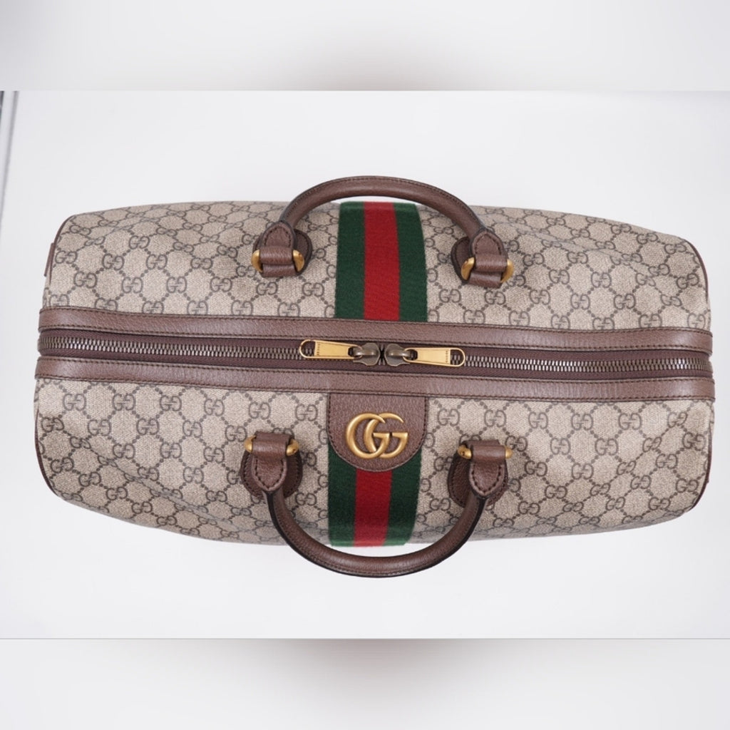 CE36 💟 Gucci GG Ophidia Supreme Savoy medium duffle bag