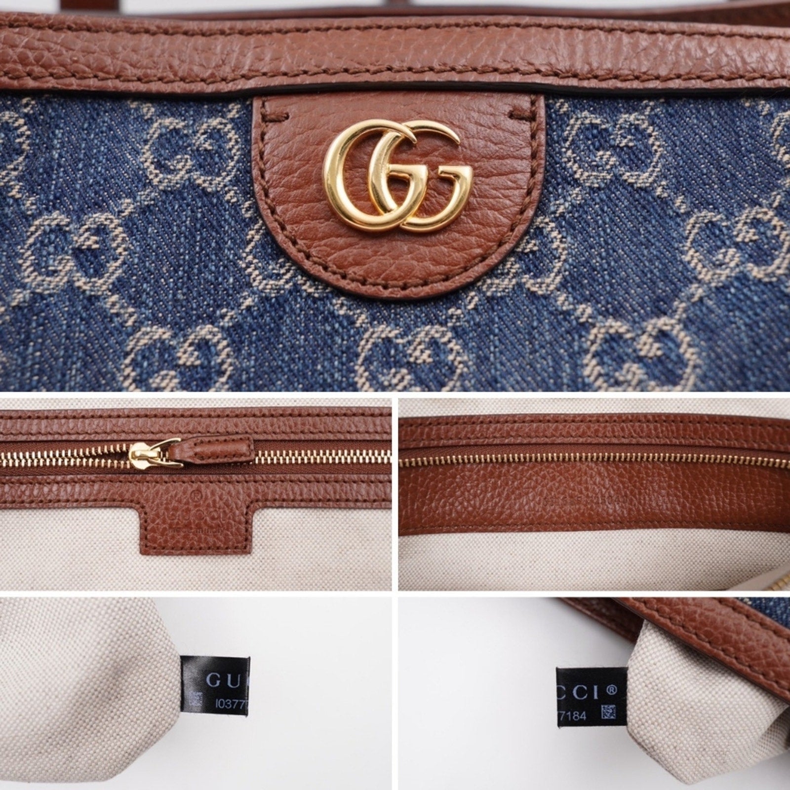 CE48 💟 Gucci GG Denim Ophidia Medium