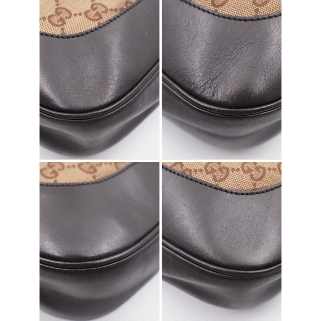 CG71 💗 Gucci Gg Canvas Jackie Hobo Sherry line