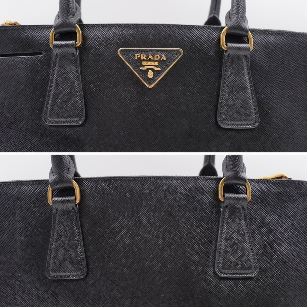 BQ42 💖 Prada Saffiano Leather Shoulder Bag