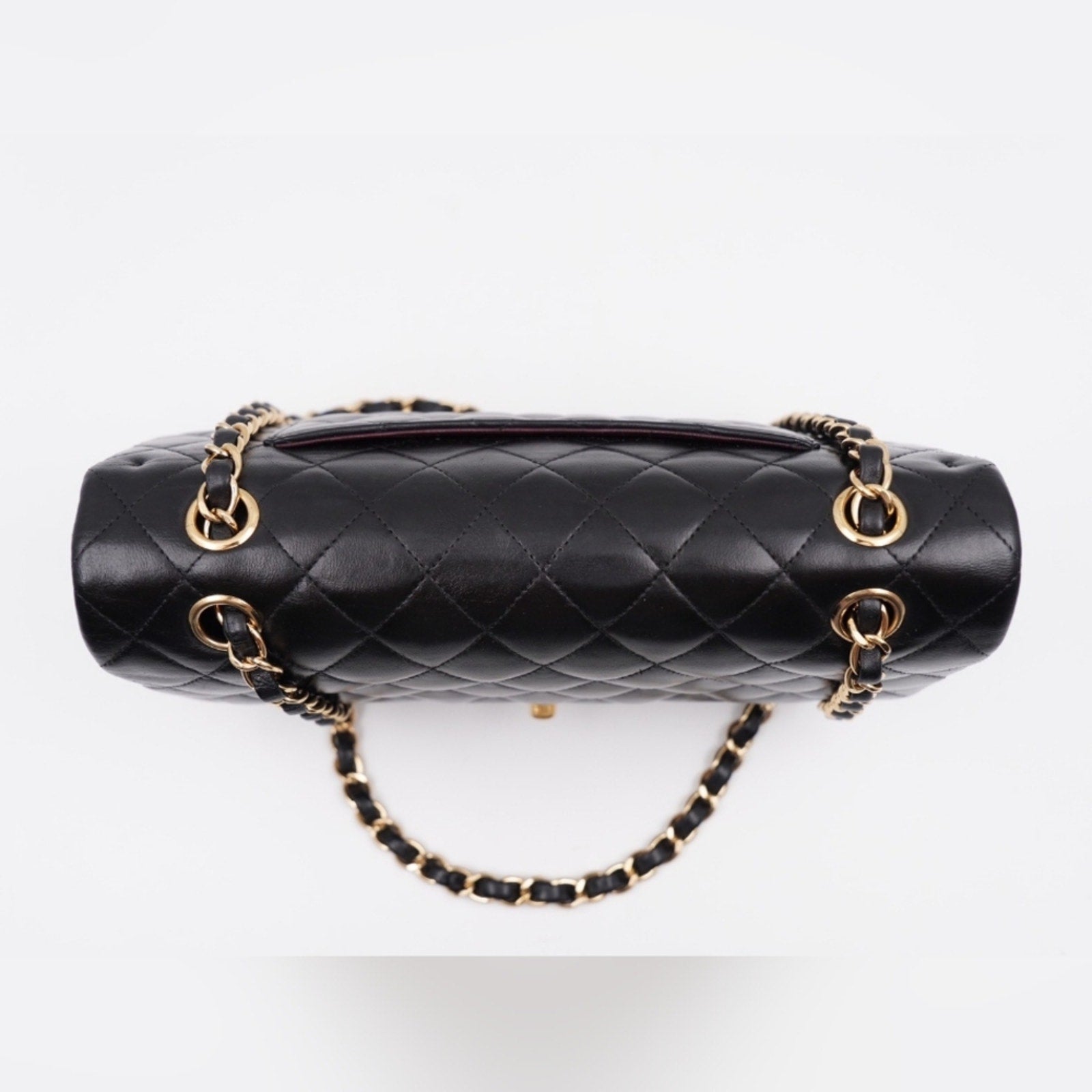 CD16 💖 Chanel Medium Classic Double Flap Bag Lambskin Gold Hardware
