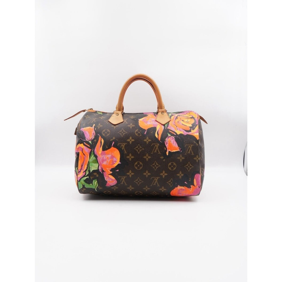 CP35 💟 Louis Vuitton Monogram Roses Speedy 30