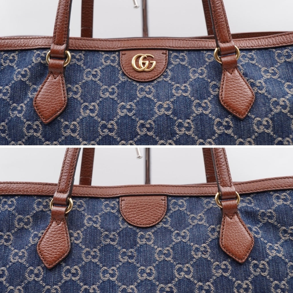 CE48 💟 Gucci GG Denim Ophidia Medium