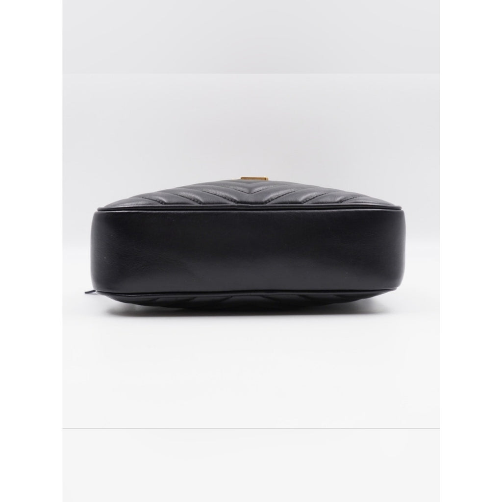 CG40 💗 Saint Laurent Calfskin Matelasse Monogram Lou Camera Bag
