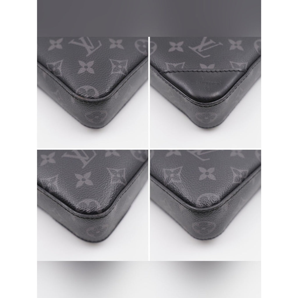 CI25 ❤️ Louis Vuitton Monogram Eclipse Trio Shoulder Bag