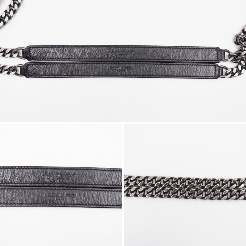 CF12 💟 Saint Laurent Chevron Niki Large