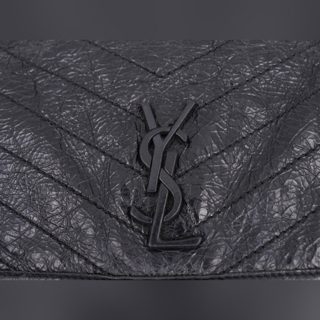 CF12 💟 Saint Laurent Chevron Niki Large