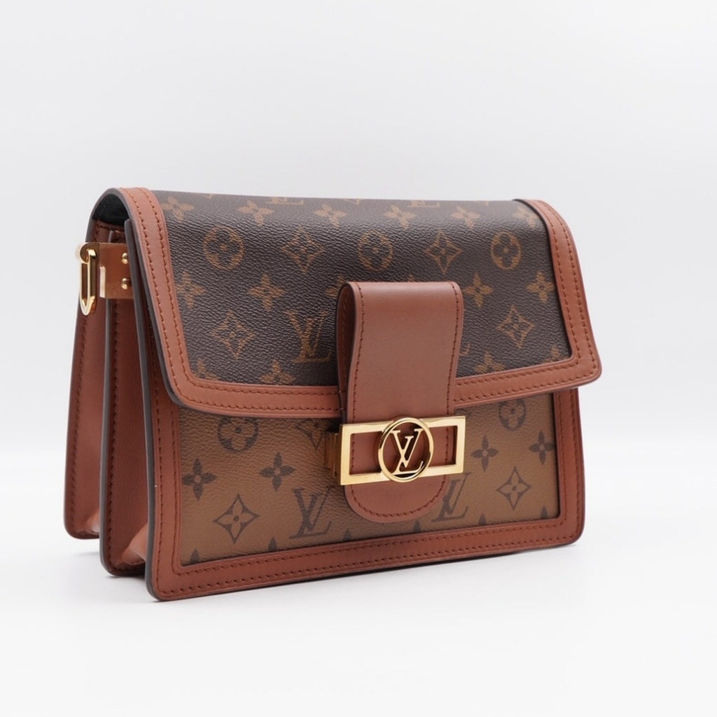 CF13 💟 Louis Vuitton Reverse Monogram Dauphine MM