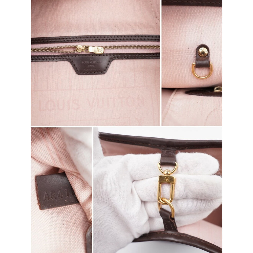 CK45 💕 Louis Vuitton Neverfull Damier Ebene MM