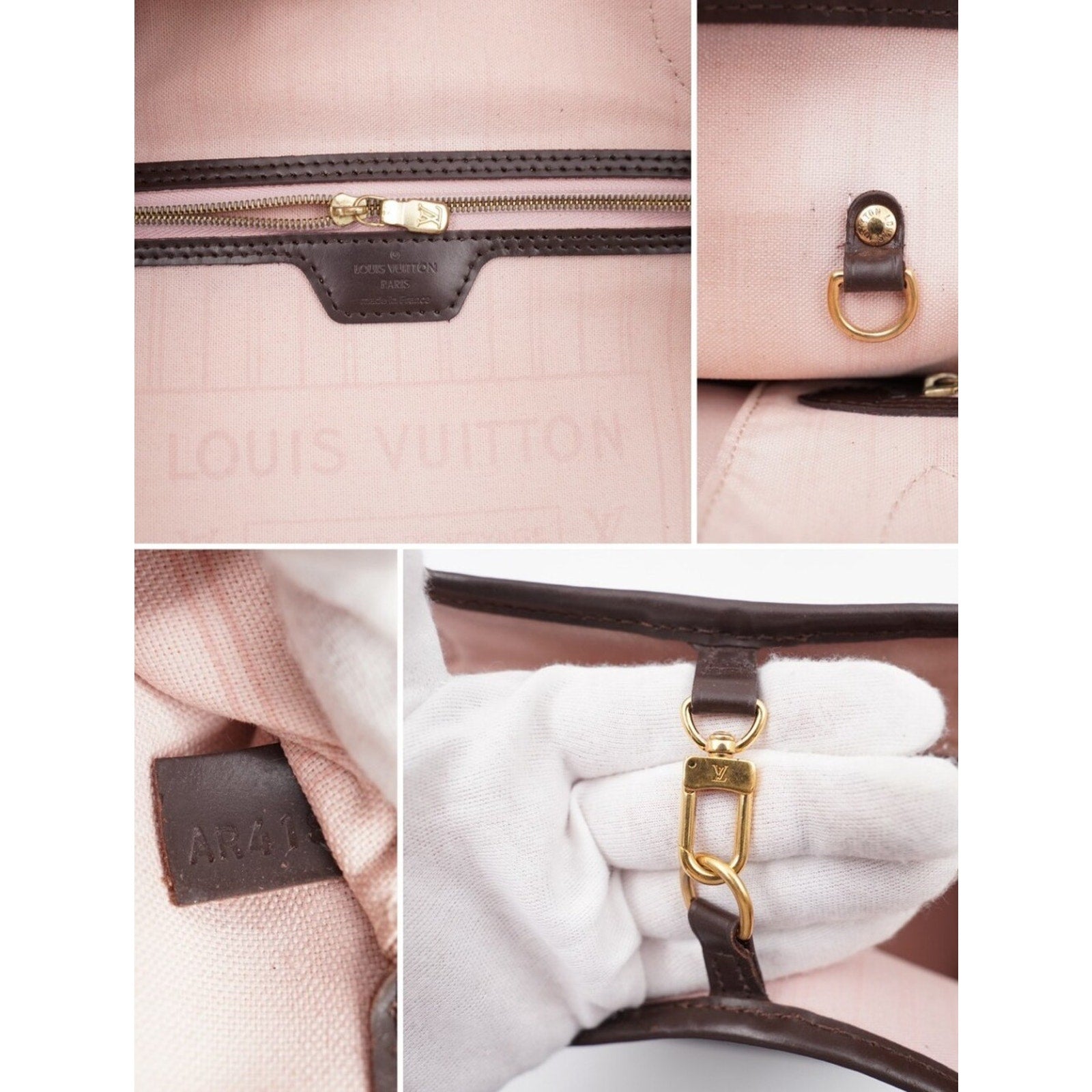 CK45 💕 Louis Vuitton Neverfull Damier Ebene MM
