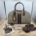 17A❤️NWT Gucci GG Ophidia Medium Bowling Bag