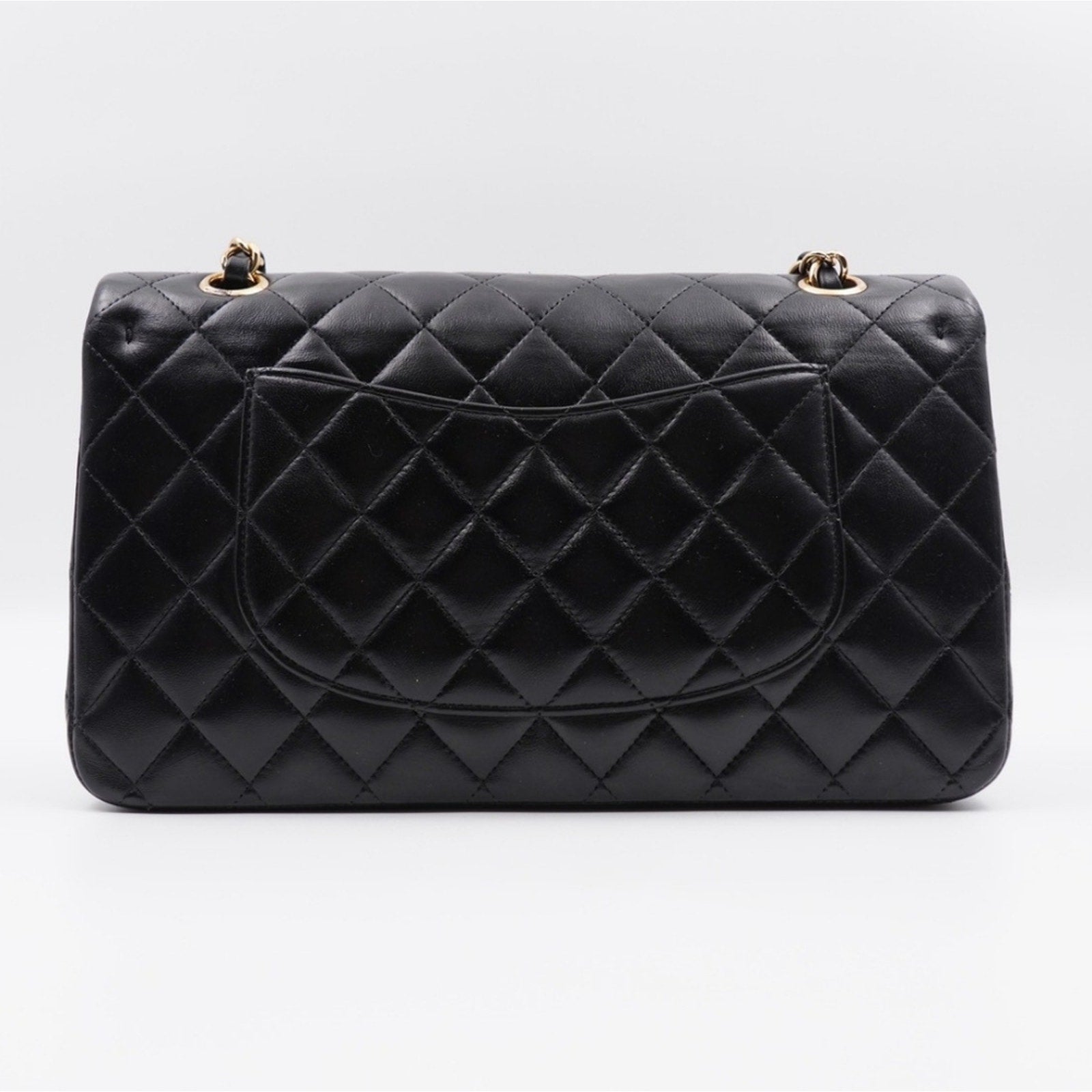 CD16 💖 Chanel Medium Classic Double Flap Bag Lambskin Gold Hardware
