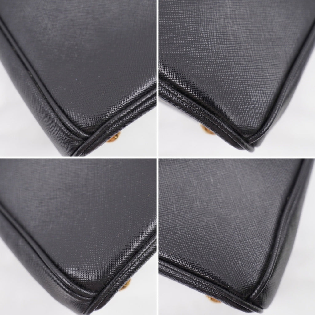 BQ42 💖 Prada Saffiano Leather Shoulder Bag