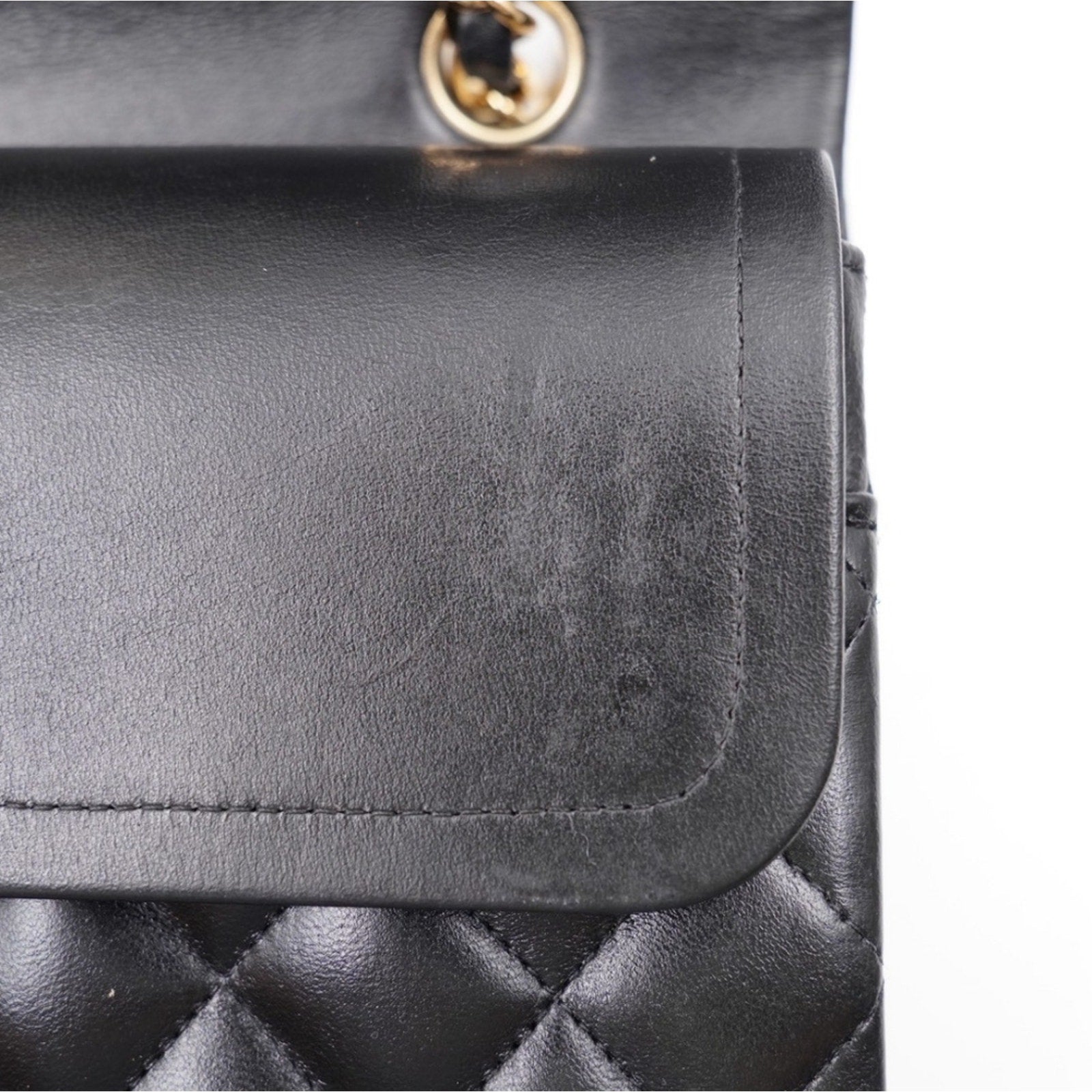 CD16 💖 Chanel Medium Classic Double Flap Bag Lambskin Gold Hardware