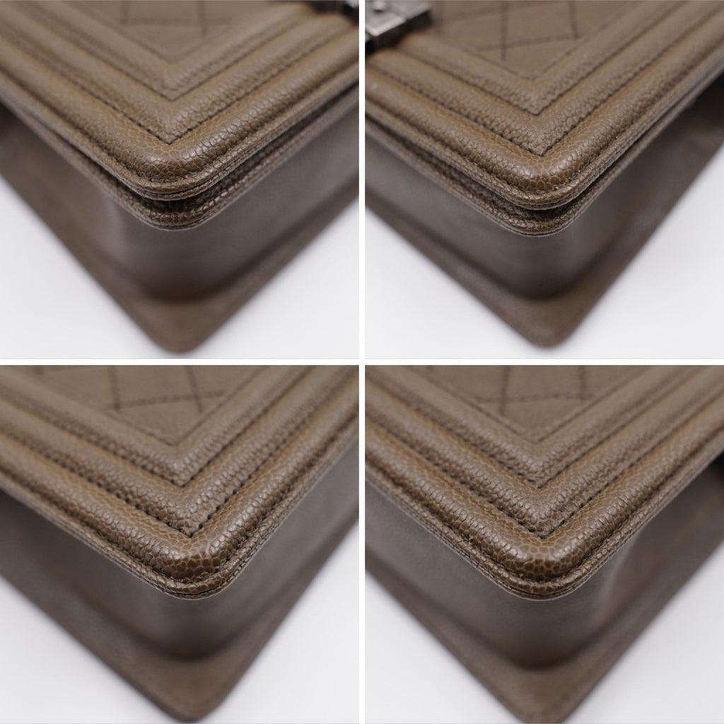 CC25 ❤️ Chanel Caviar Quilted Small Boy Flap