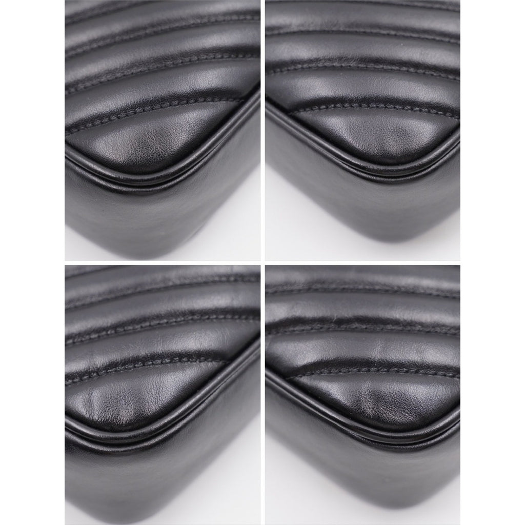 CG40 💗 Saint Laurent Calfskin Matelasse Monogram Lou Camera Bag