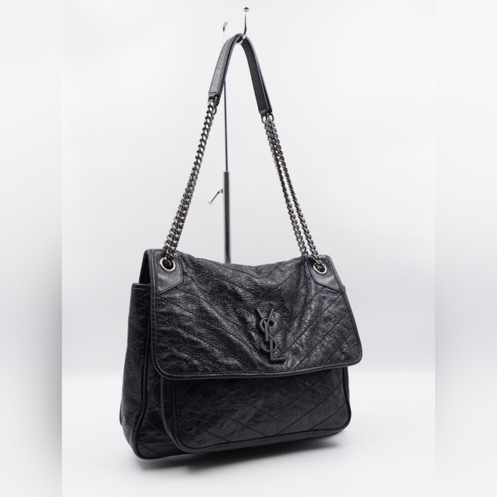 CF12 💟 Saint Laurent Chevron Niki Large