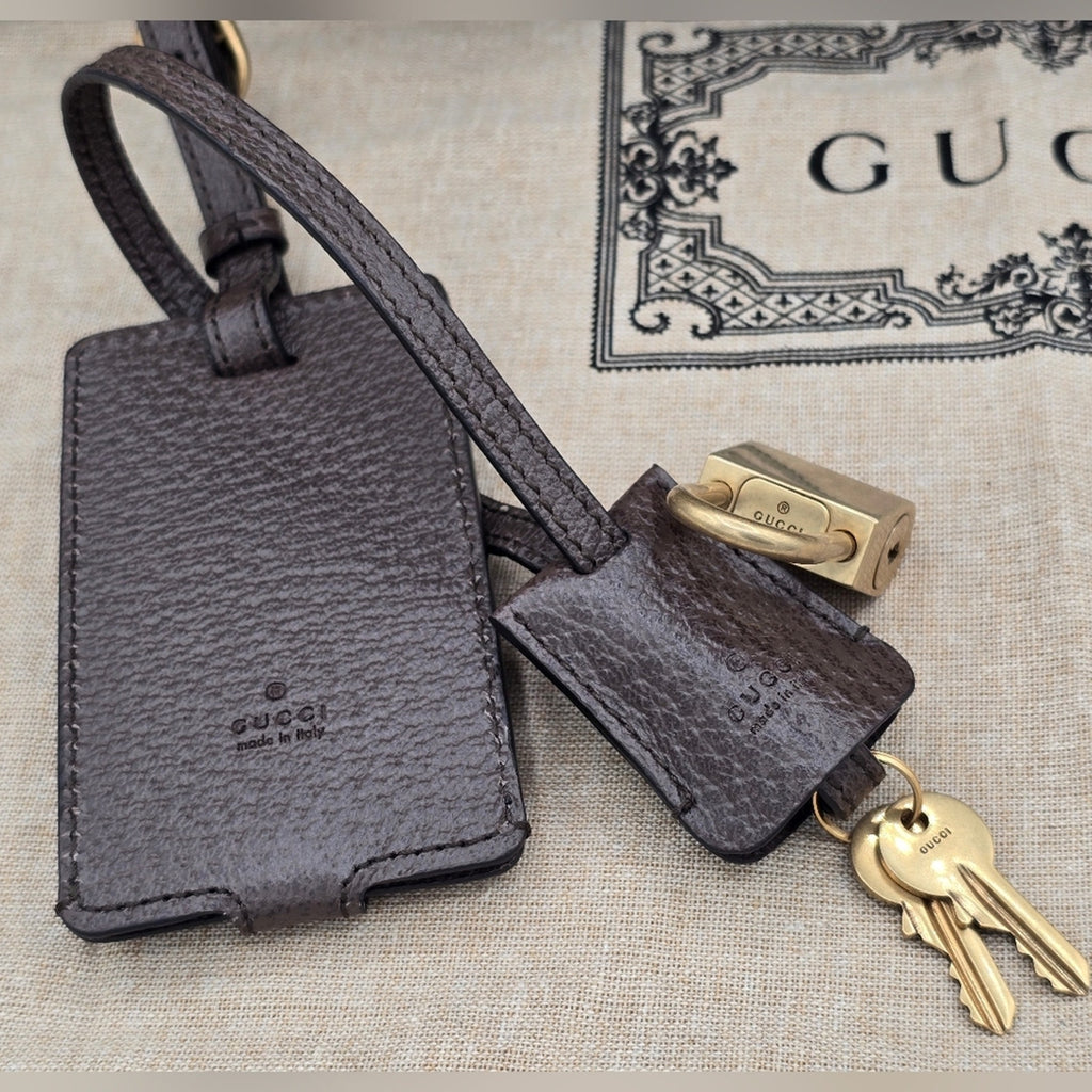 17A❤️NWT Gucci GG Ophidia Medium Bowling Bag