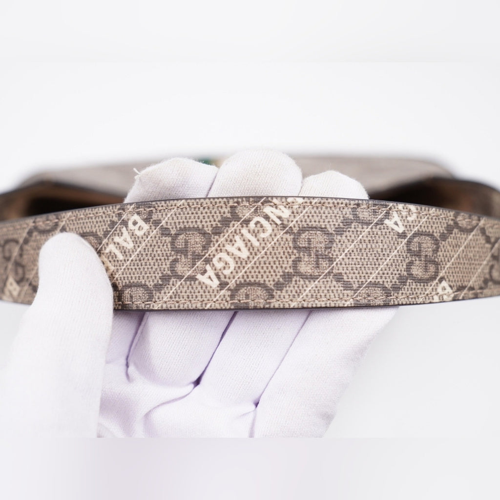 BE33❤️Gucci X Balenciaga The Hacker Project Jackie 1961 Shoulder Bag