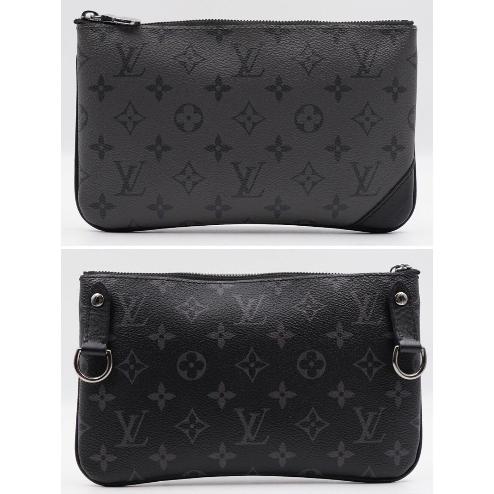 CI25 ❤️ Louis Vuitton Monogram Eclipse Trio Shoulder Bag
