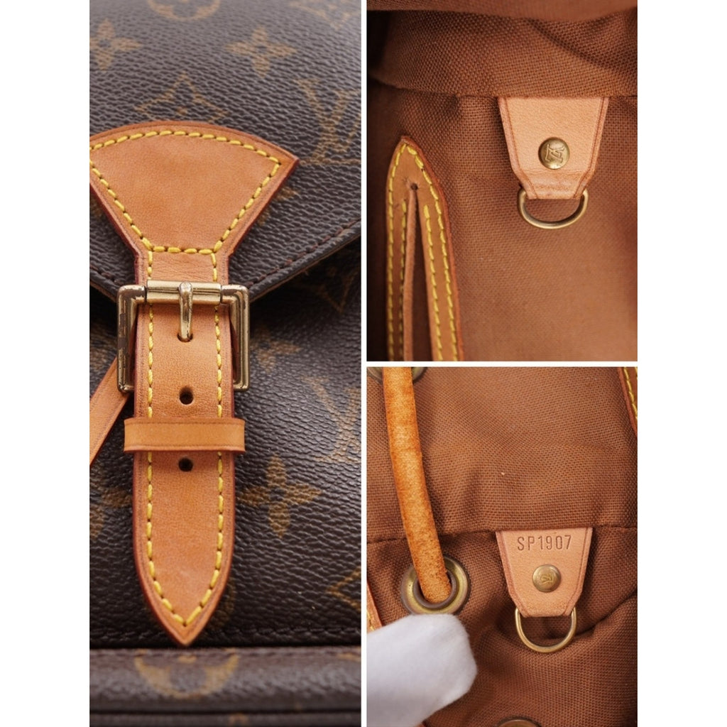 CG44 💗 Louis Vuitton Monogram Montsouris MM Backpack