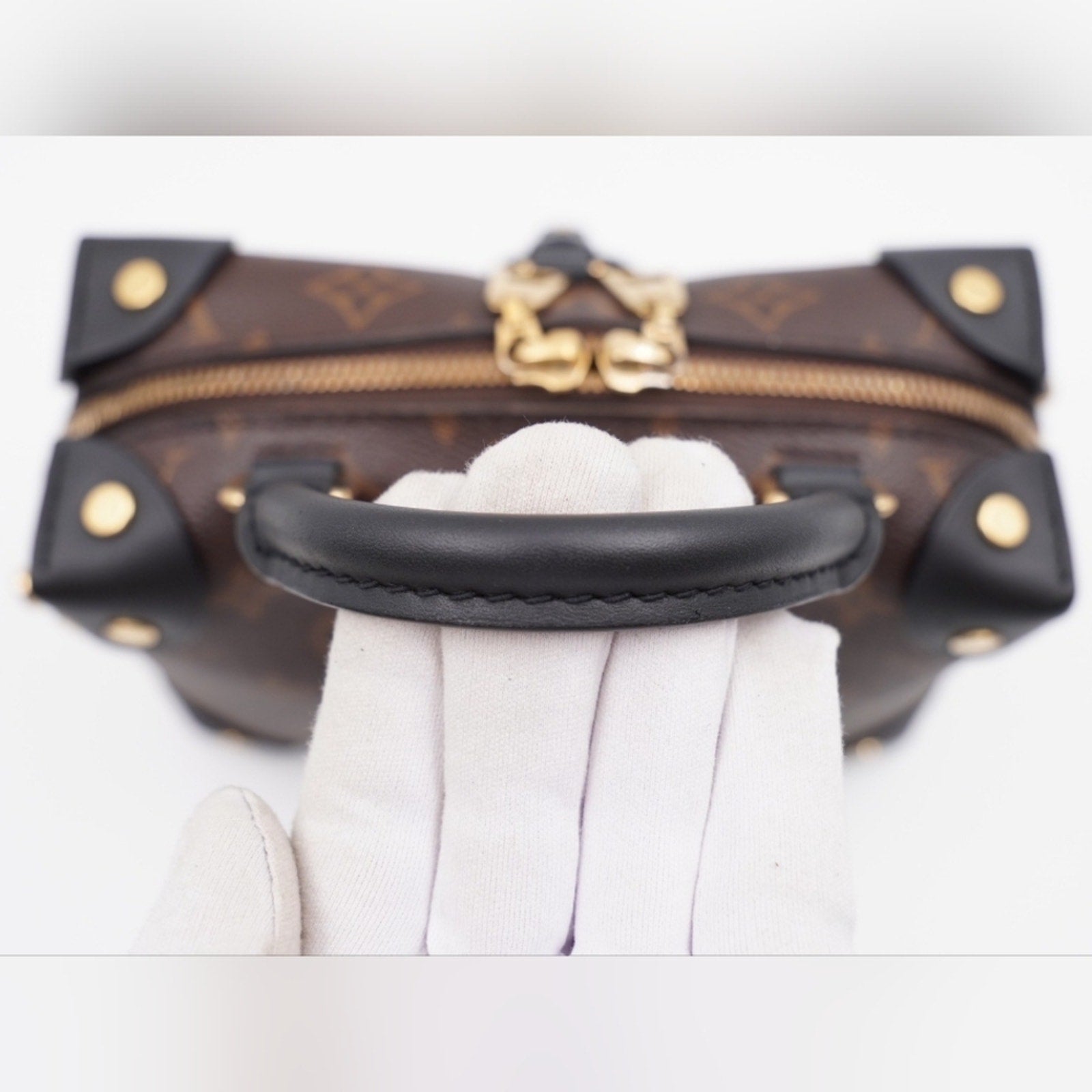 CE10 💖 Louis Vuitton Monogram Petite Malle Souple