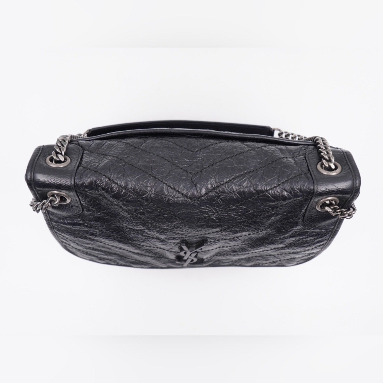 CF12 💟 Saint Laurent Chevron Niki Large