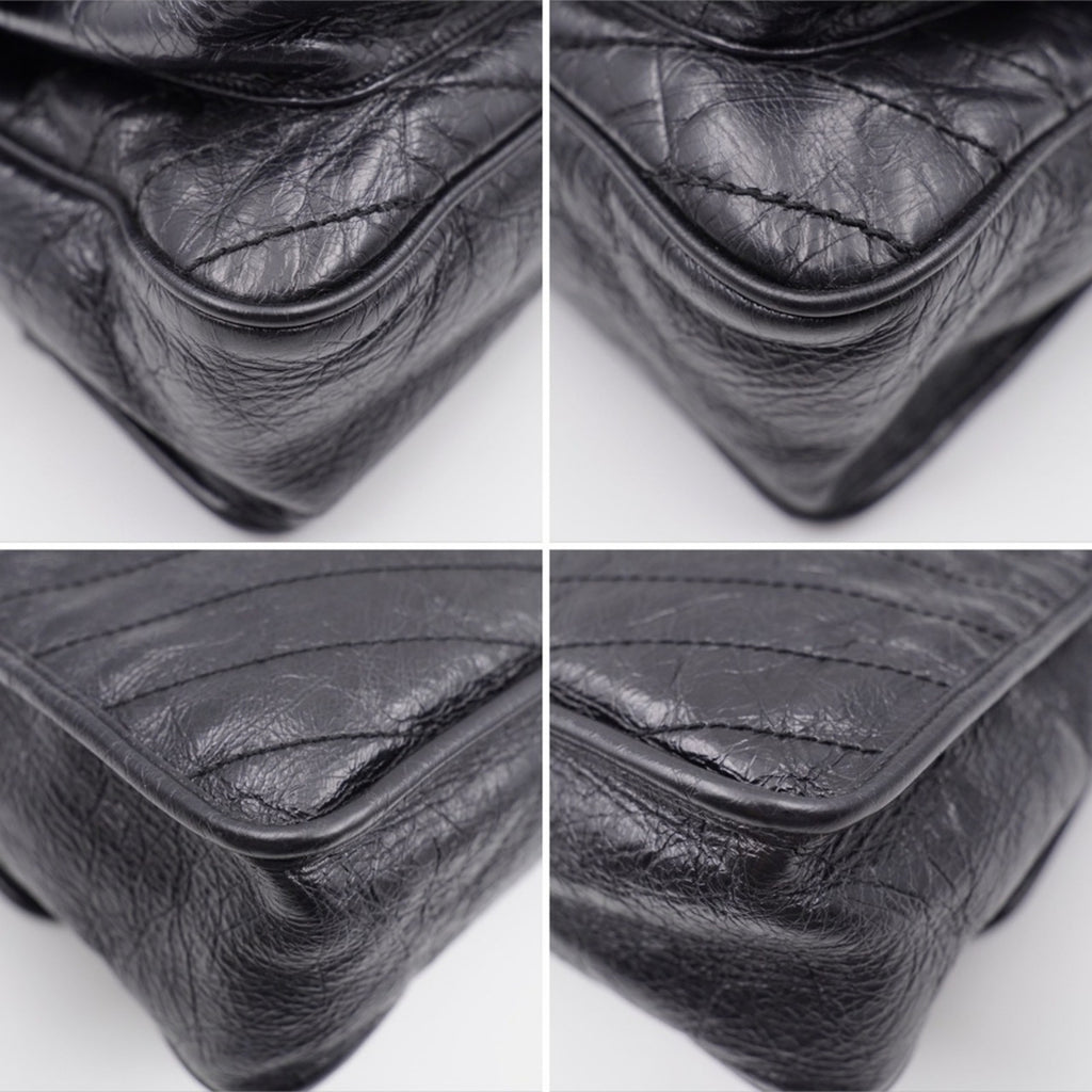 CF12 💟 Saint Laurent Chevron Niki Large