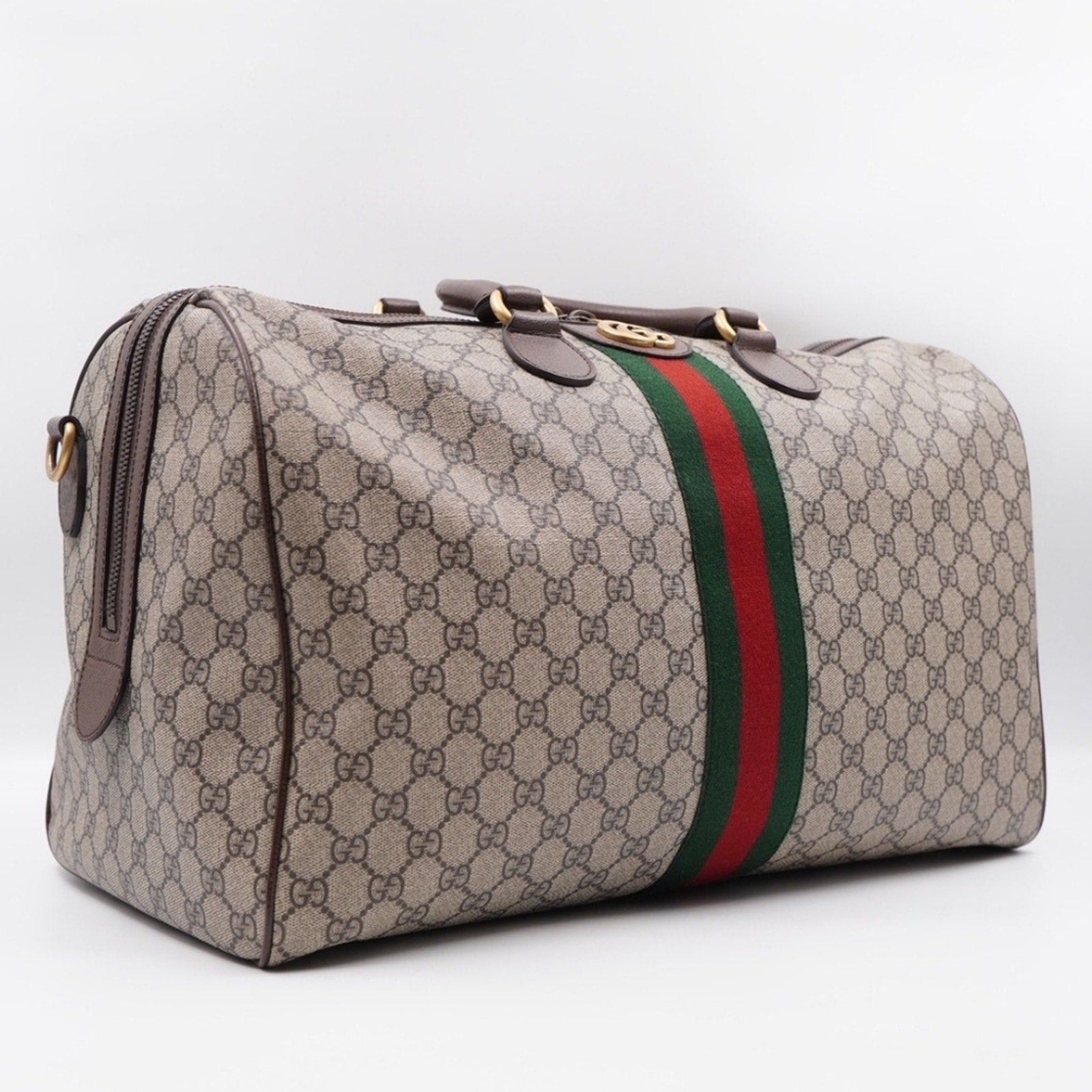 CE36 💟 Gucci GG Ophidia Supreme Savoy medium duffle bag