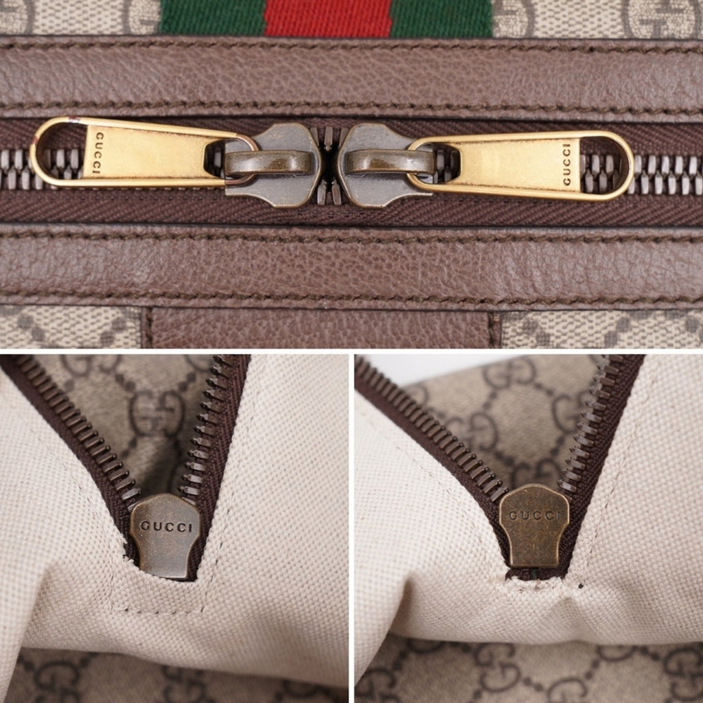 CE36 💟 Gucci GG Ophidia Supreme Savoy medium duffle bag