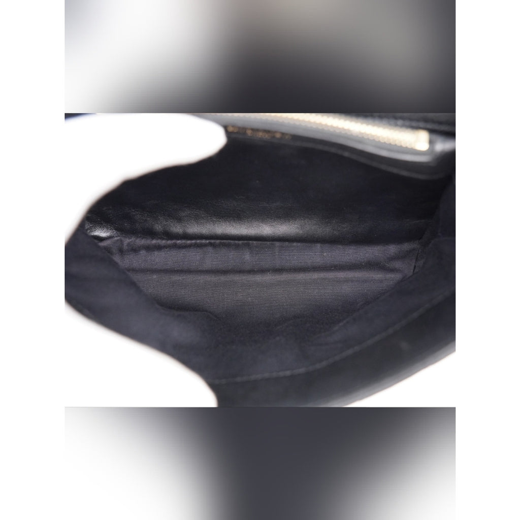 CG39 💗 Yves Saint Laurent College Medium Flap YSL Shoulder Bag Quilted Leather