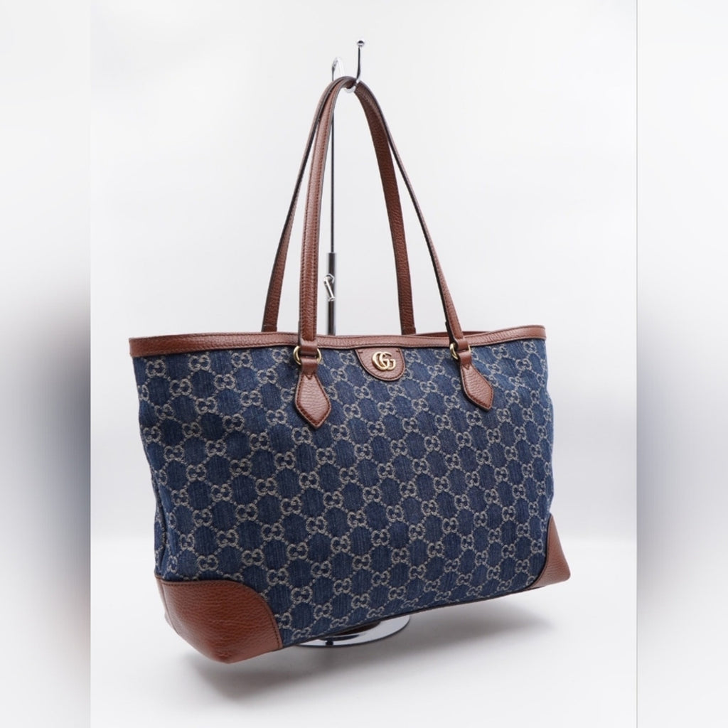 CE48 💟 Gucci GG Denim Ophidia Medium