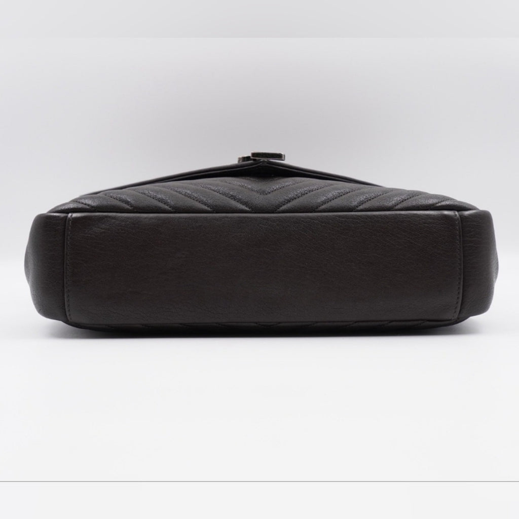 CG10 💟 Saint Laurent Leather College Large