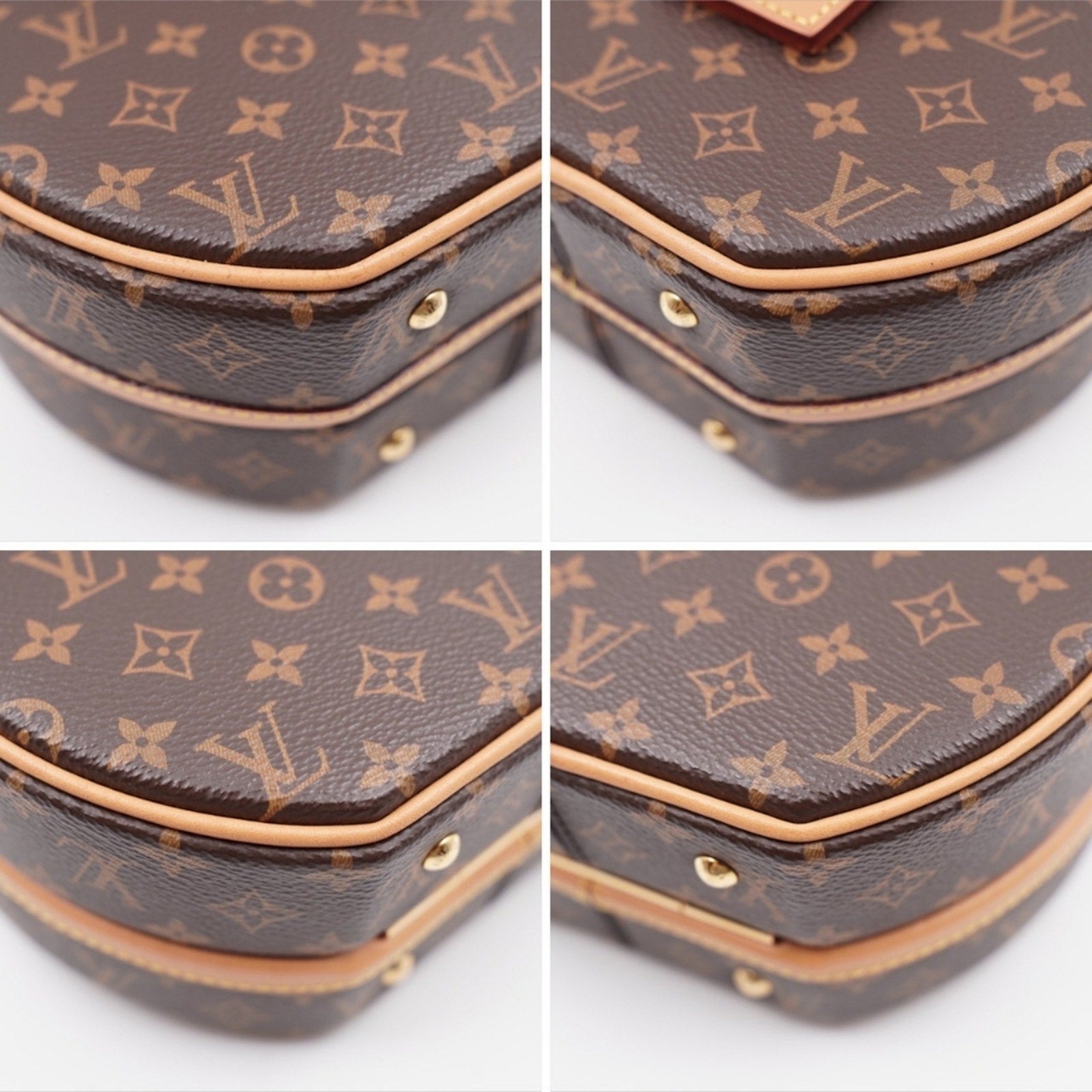 CE26 💟 Louis Vuitton Petite Boite Chapeau Monogram Crossbody Bag